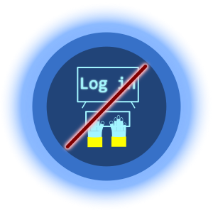 No more log ins.